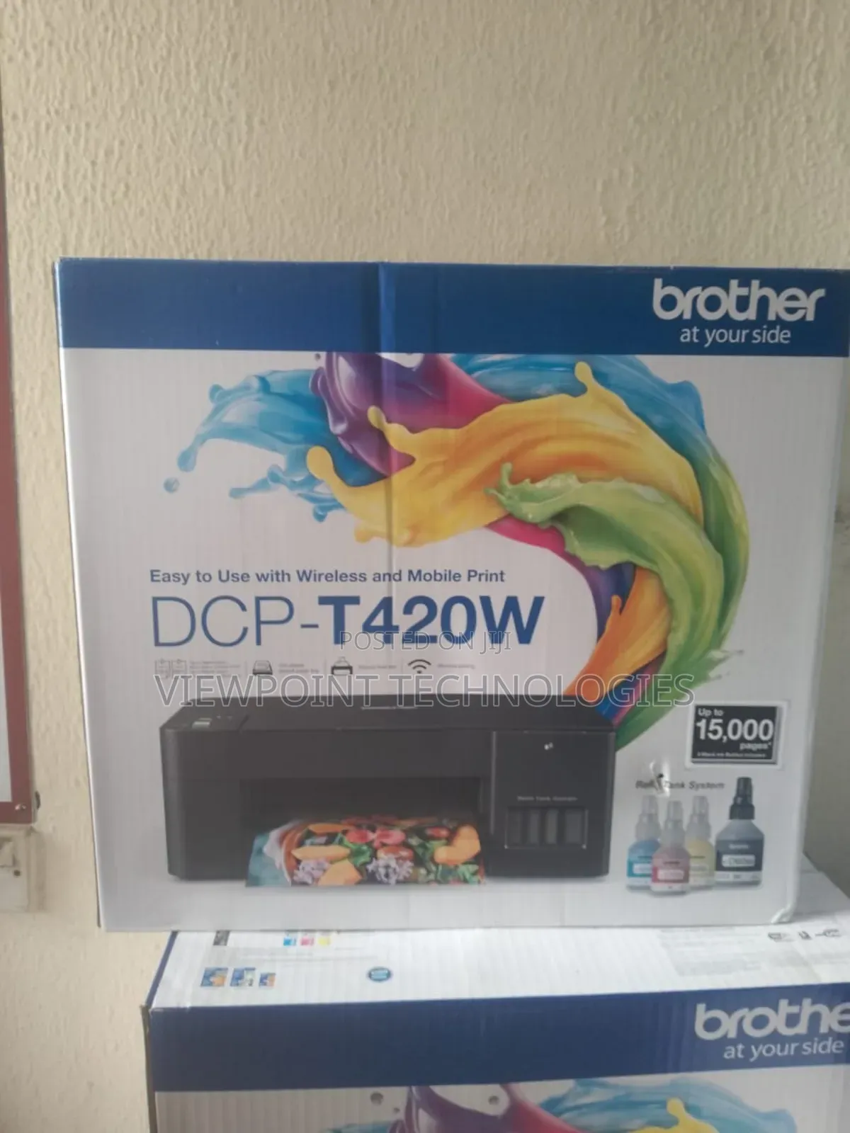 Brother DCP-T420w Wireless Ink Tank P All-in-One Printer