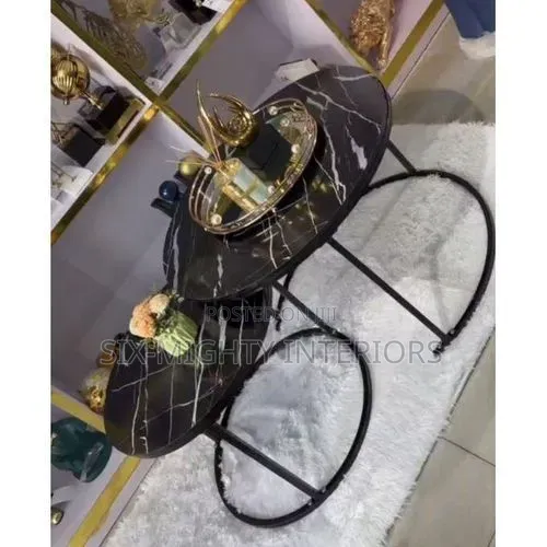 High Quality Exotic Faux Marble (Mdf Wood)Centre Table