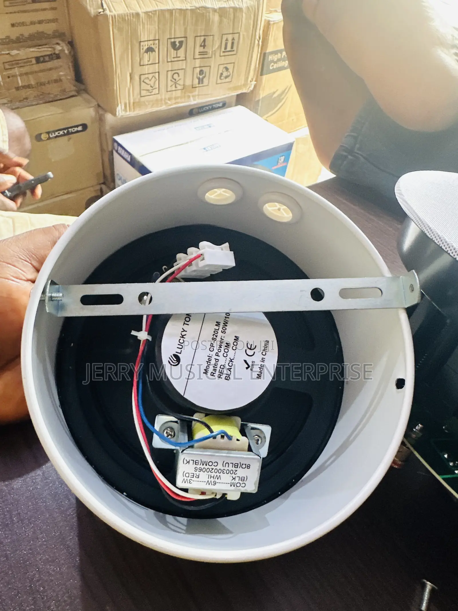 Decking Mounted Speakers