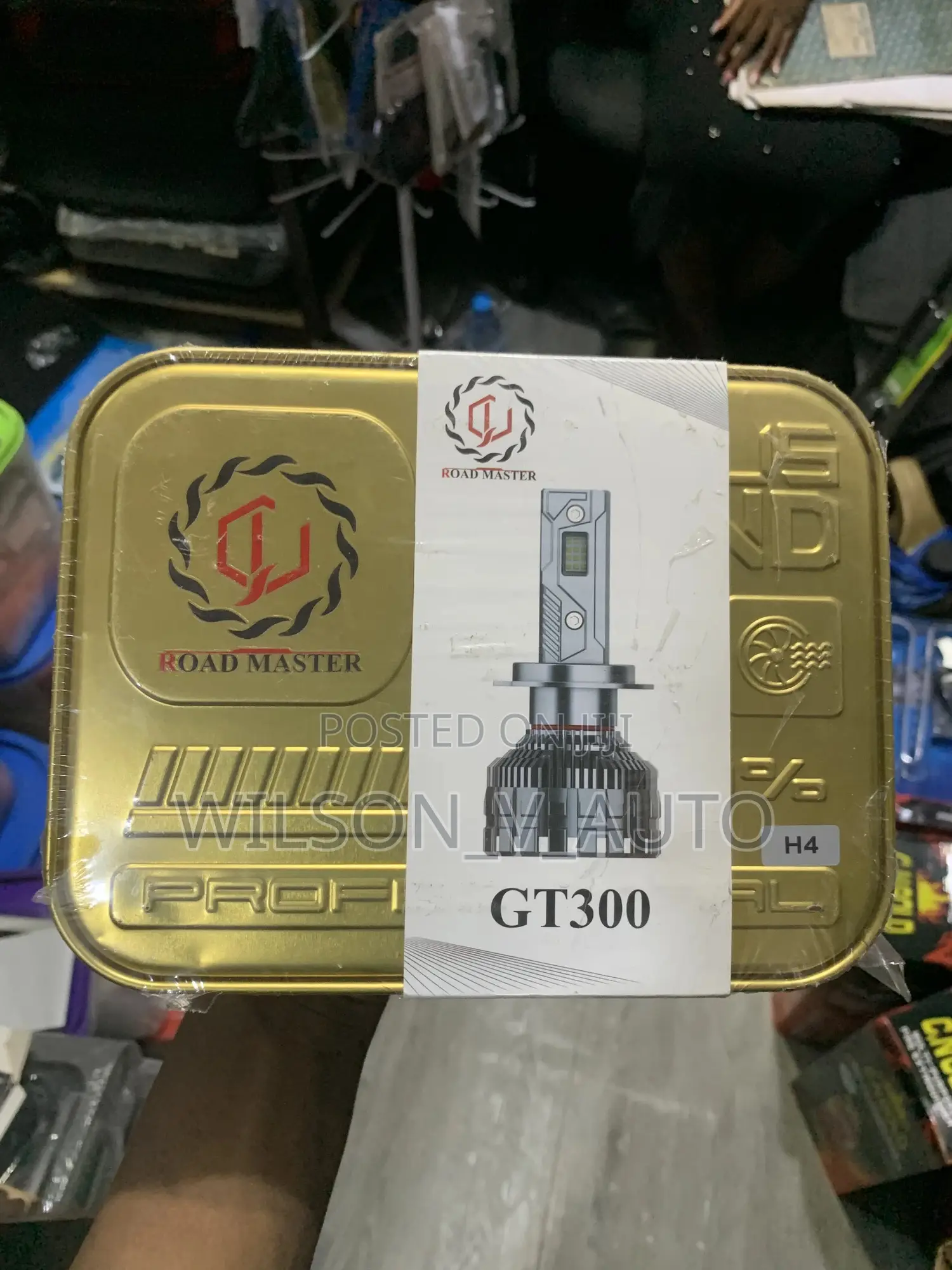 Roadmaster Gt300 H4 Profi Led Headlight Bulbs