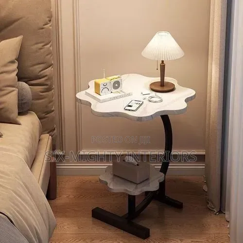 Metal and Wood Side Table/Stool