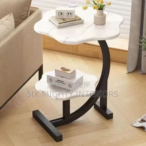 Metal and Wood Side Table/Stool
