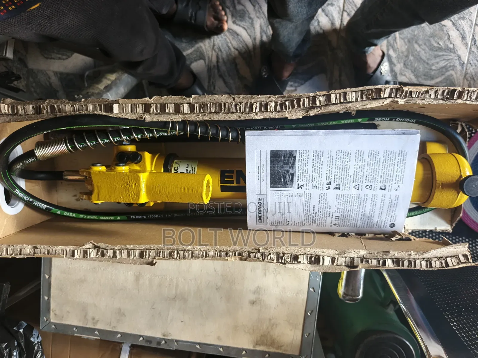 Enerpac Hydraulic Hand Pum P39 10,000psi