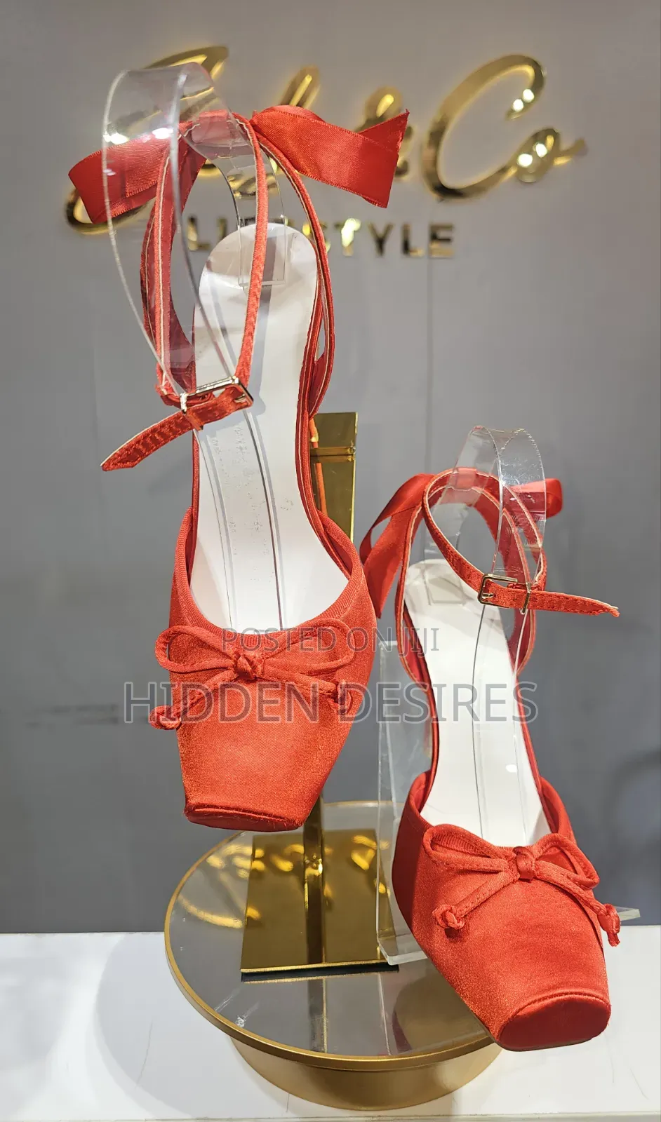 Barbie Ballerina Stiletto- Red