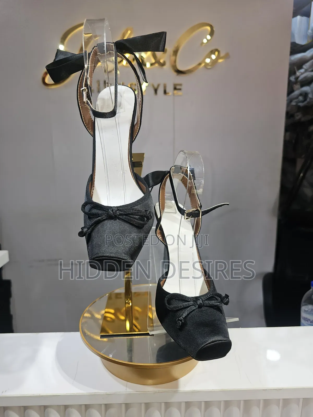 Barbie Ballerina Stiletto- Black