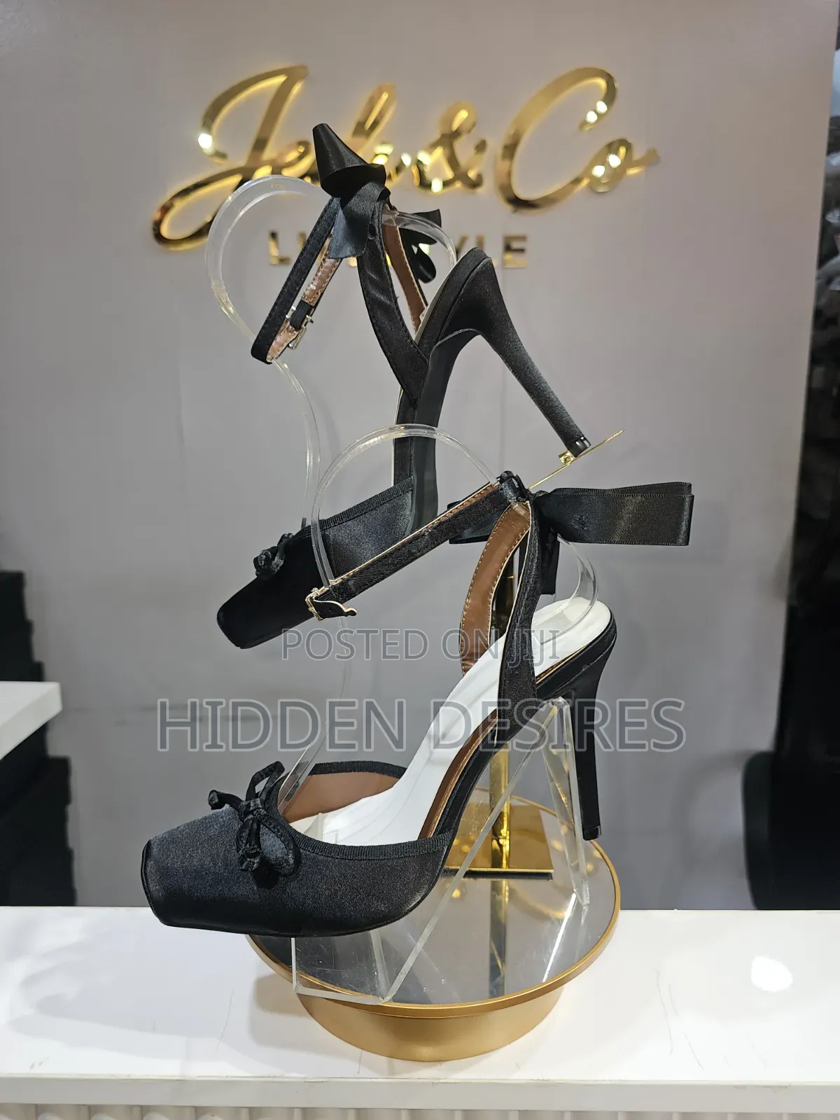 Barbie Ballerina Stiletto- Black