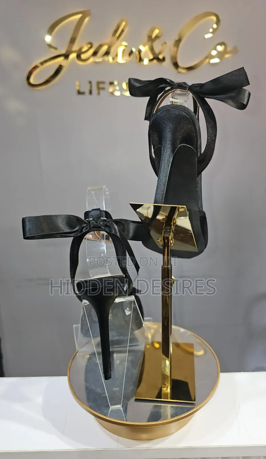 Barbie Ballerina Stiletto- Black