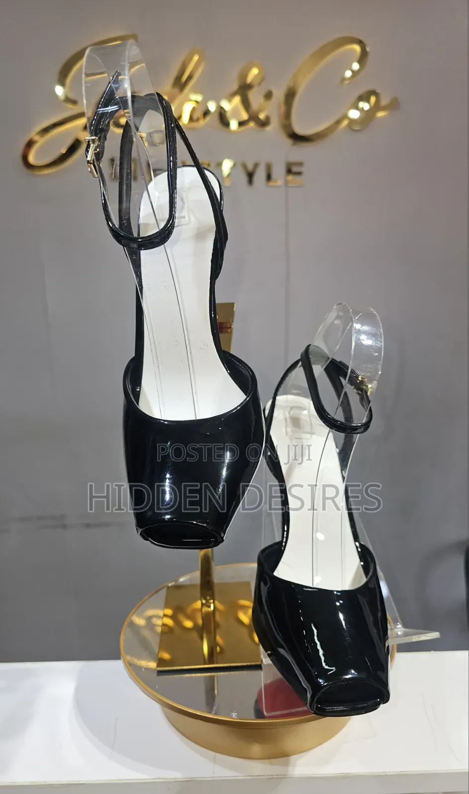 Yadale Square Toe Stilettos- Black
