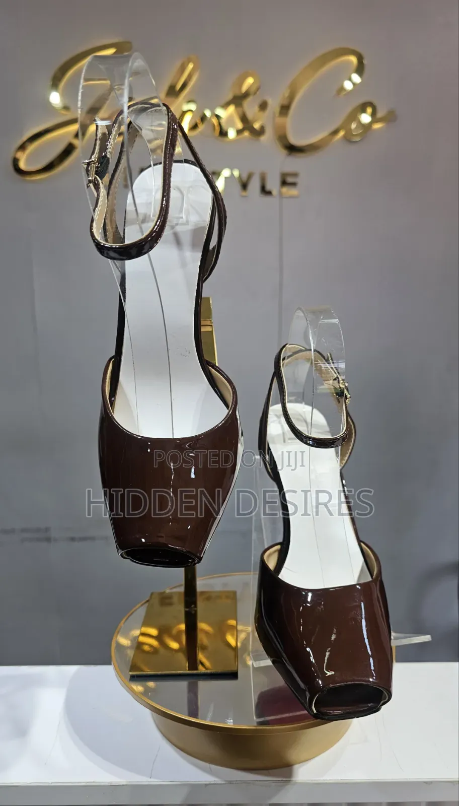 Yadale Square Toe Stilettos- Chocolate