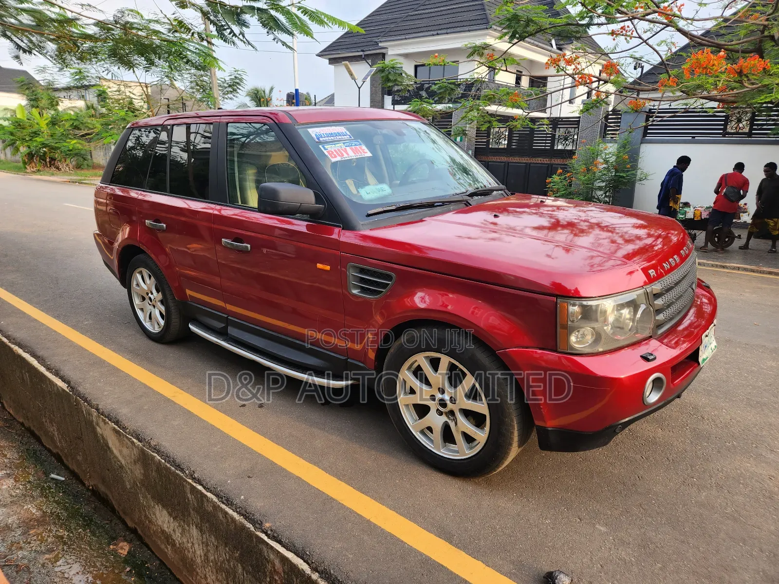 Land Rover Range Rover Sport 4.2 V8 SC 2008 Red