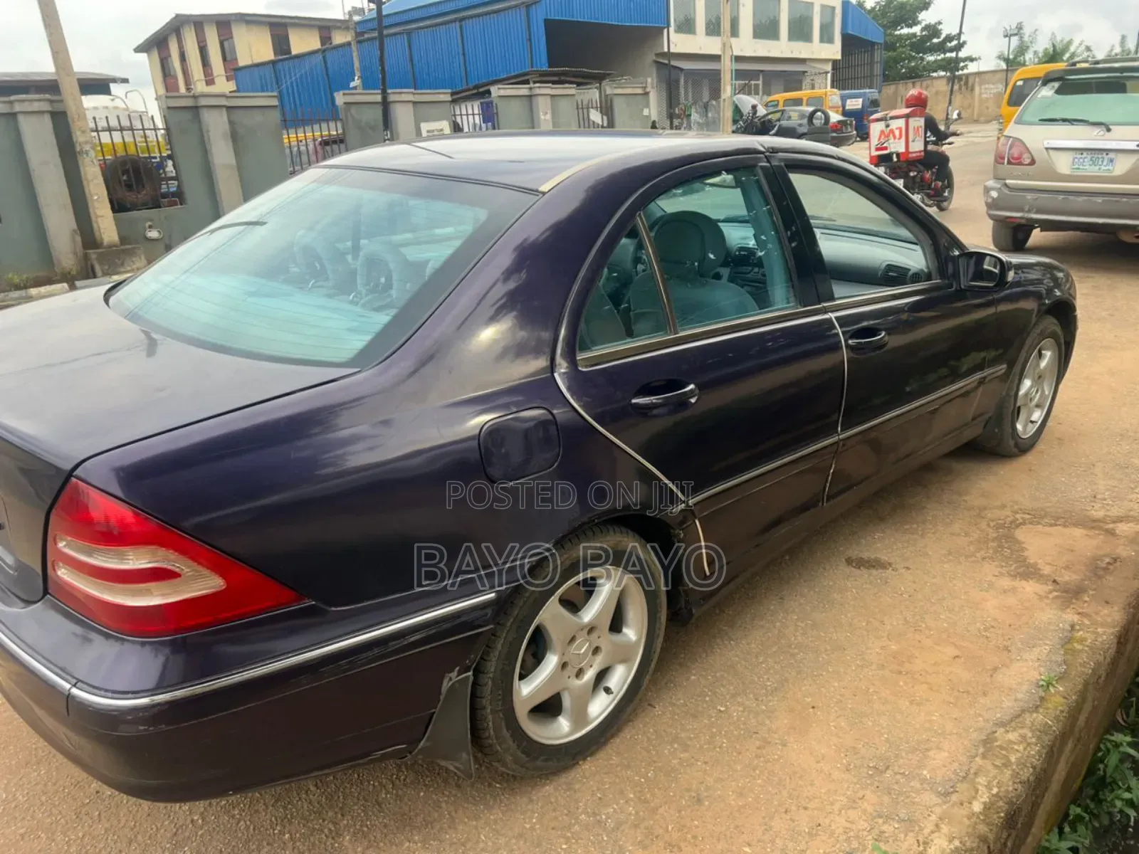 Mercedes-Benz C230 2007 Blue