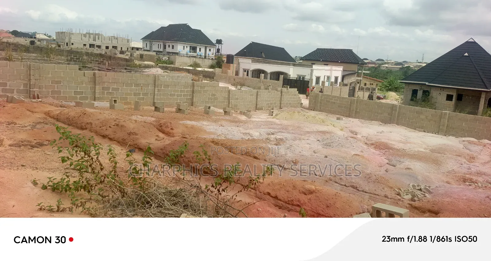 A Plot of Land Fenced and Dry Land at Oreyo Ikorodu