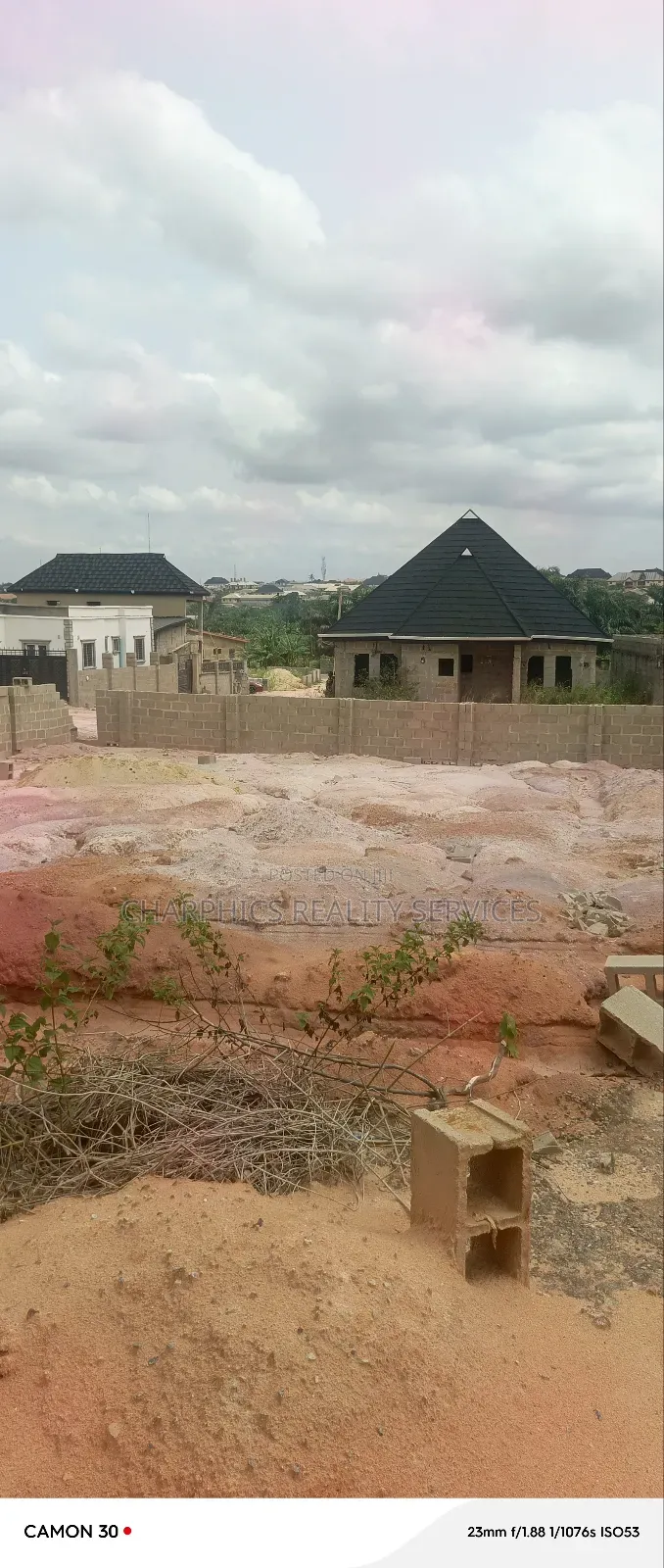 A Plot of Land Fenced and Dry Land at Oreyo Ikorodu