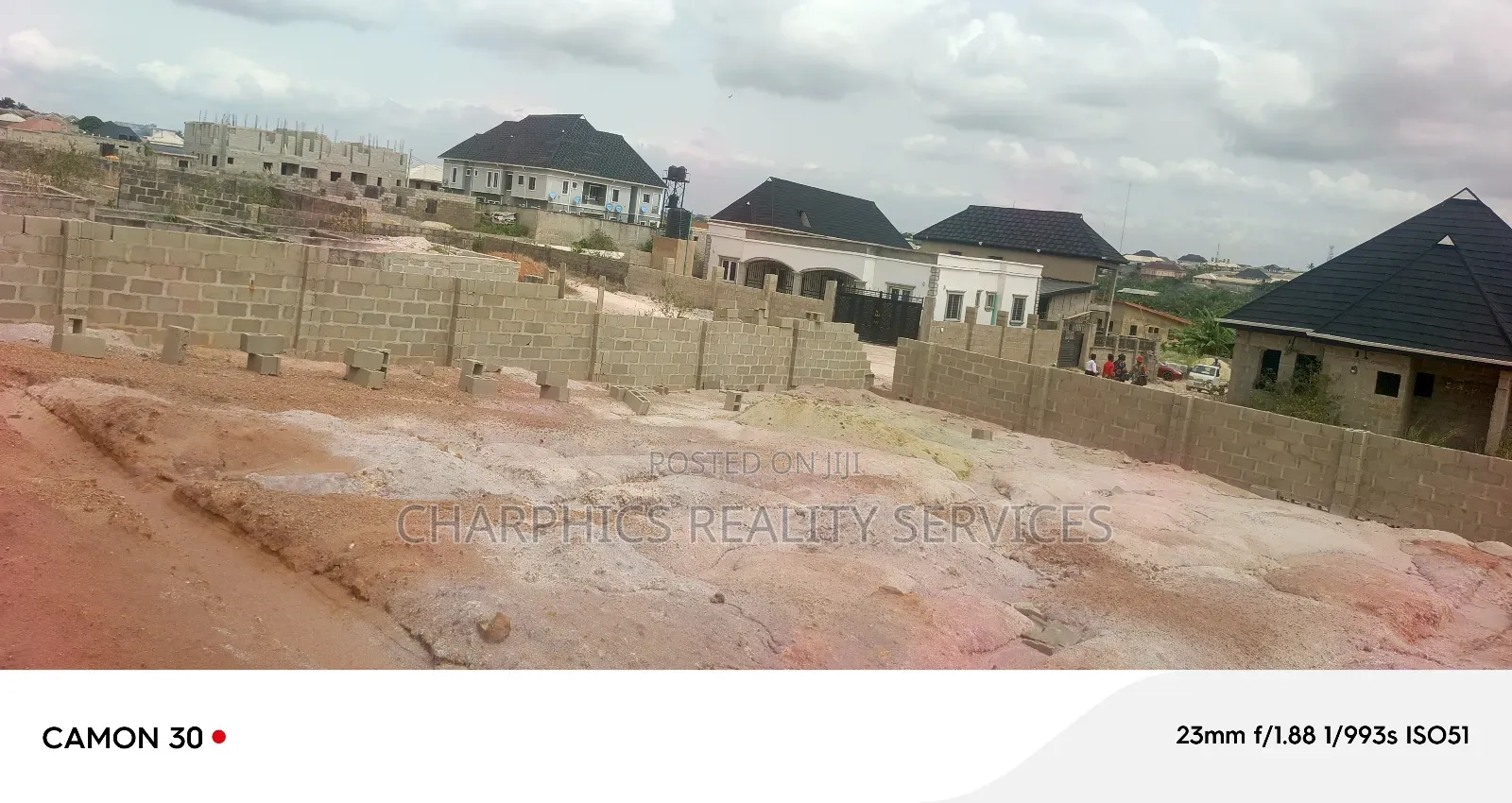 A Plot of Land Fenced and Dry Land at Oreyo Ikorodu
