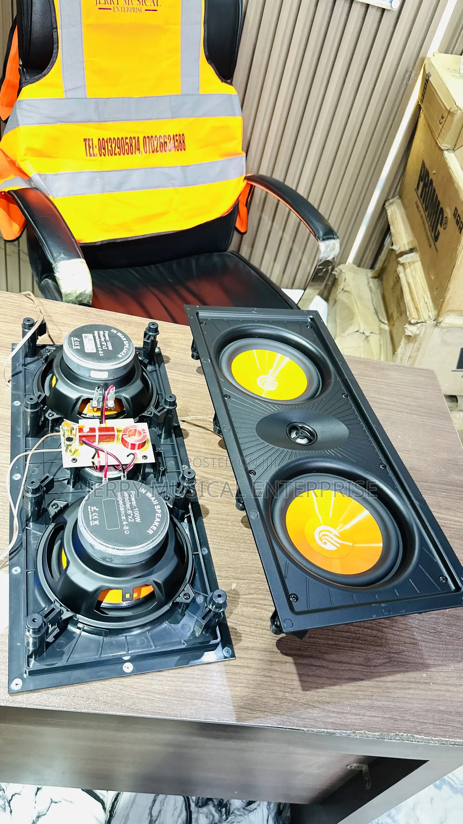 Cinema in Wall Speakers 100w