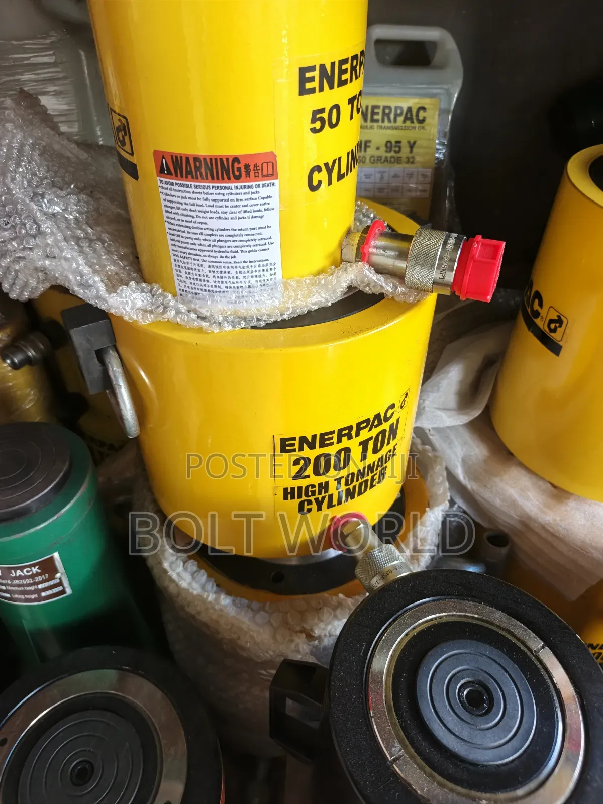 200 Tons Hydraulic Jack For Lifting