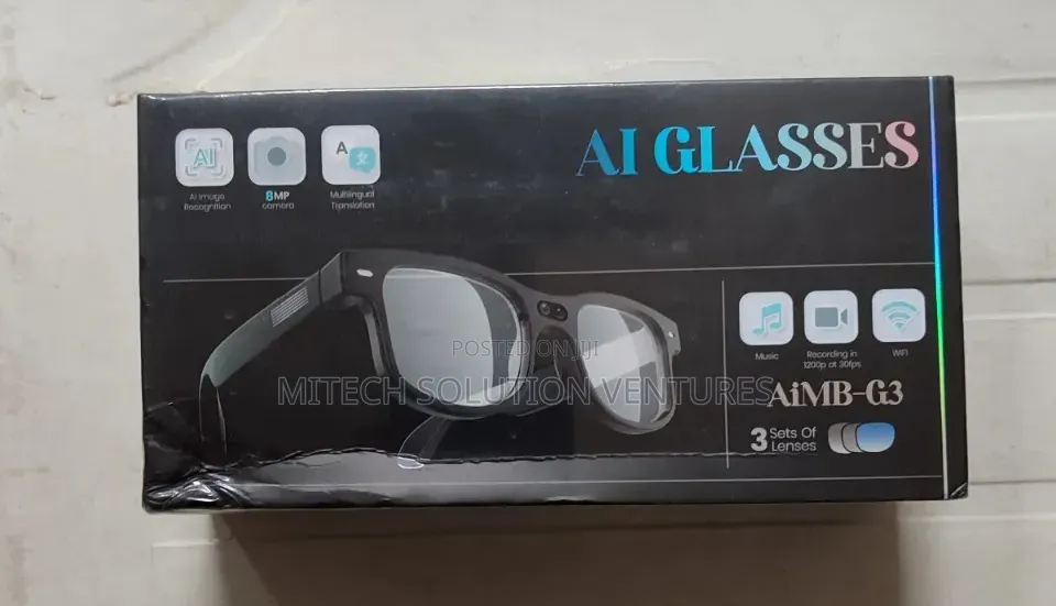 Ai Smart Glasses 8mp