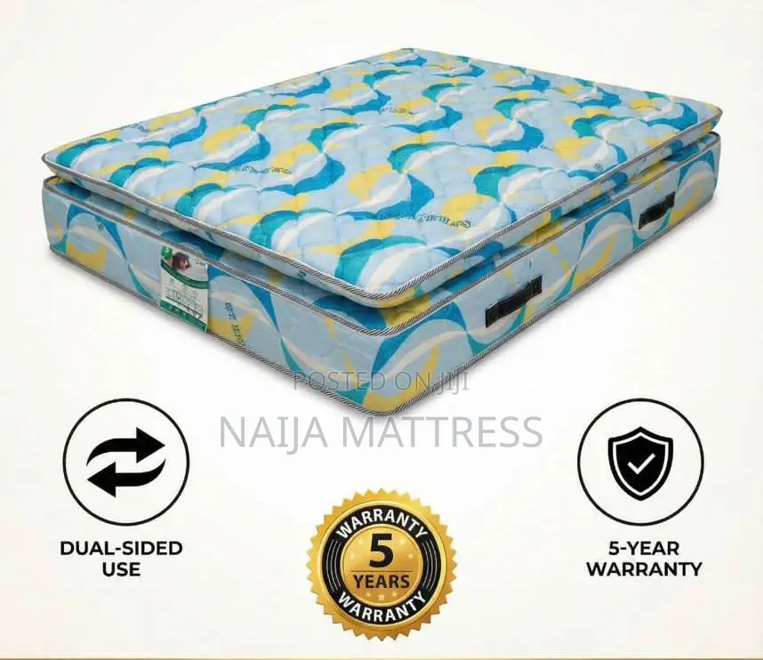 Healthlux 4.5 by 10 Mattress With Additional Mattress Topper Pad