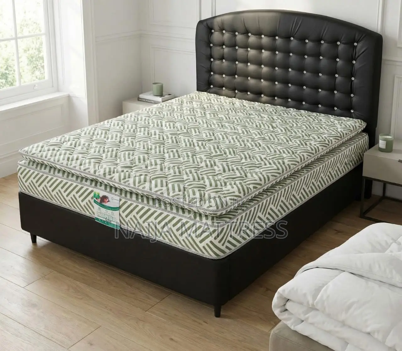Healthlux 4.5 by 10 Mattress With Additional Mattress Topper Pad