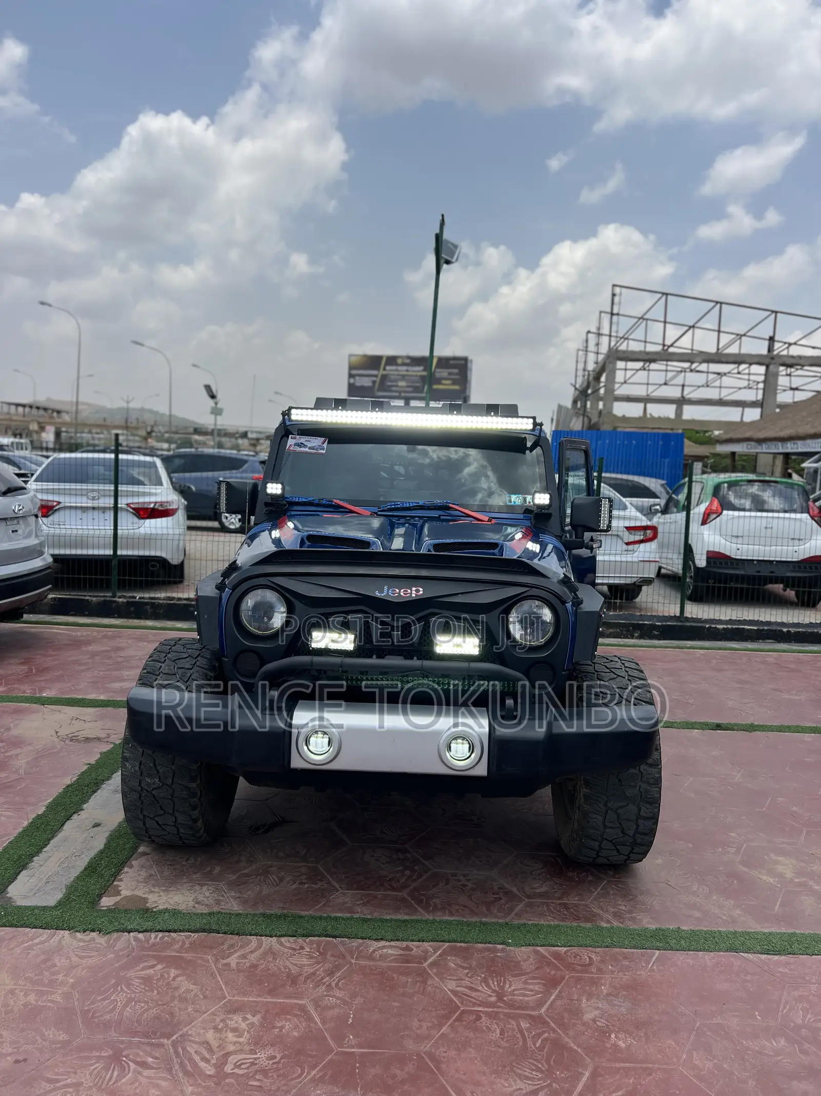 Jeep Wrangler 2012 Blue
