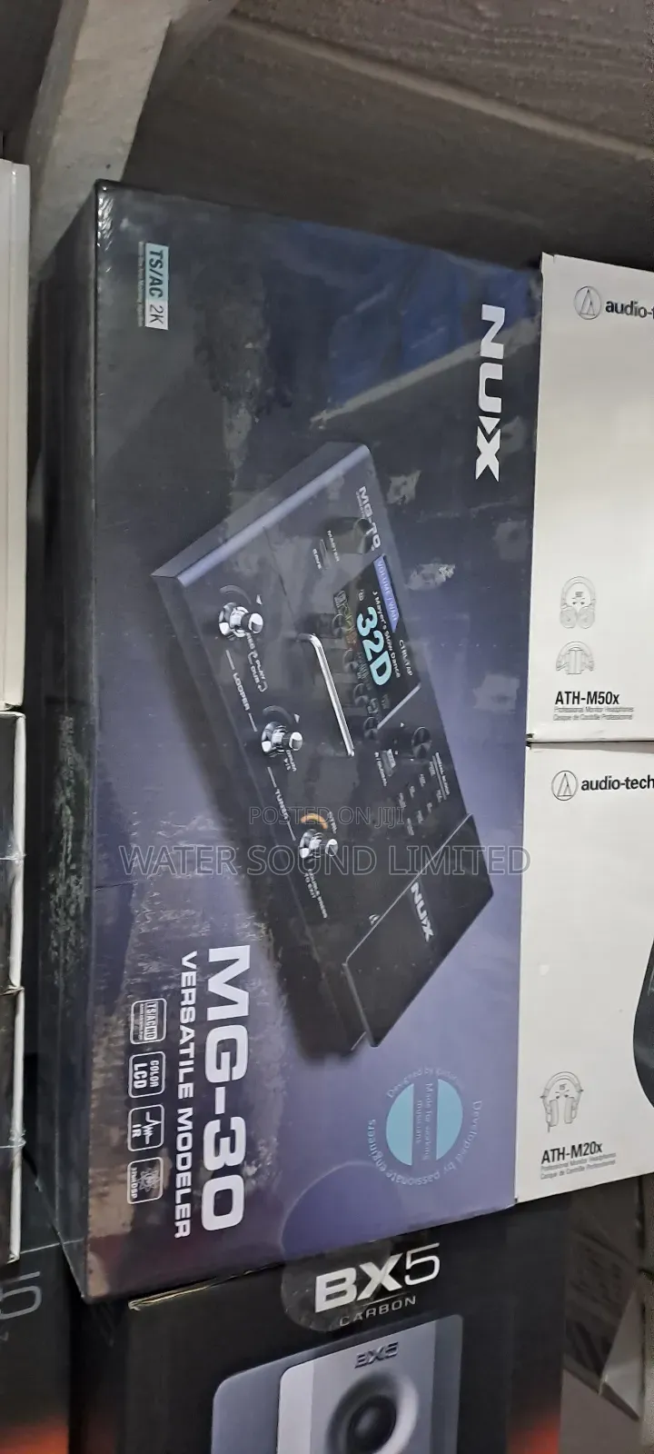 Nux Mg_30 Dme Digital Multiple Effector for Guitar Bass
