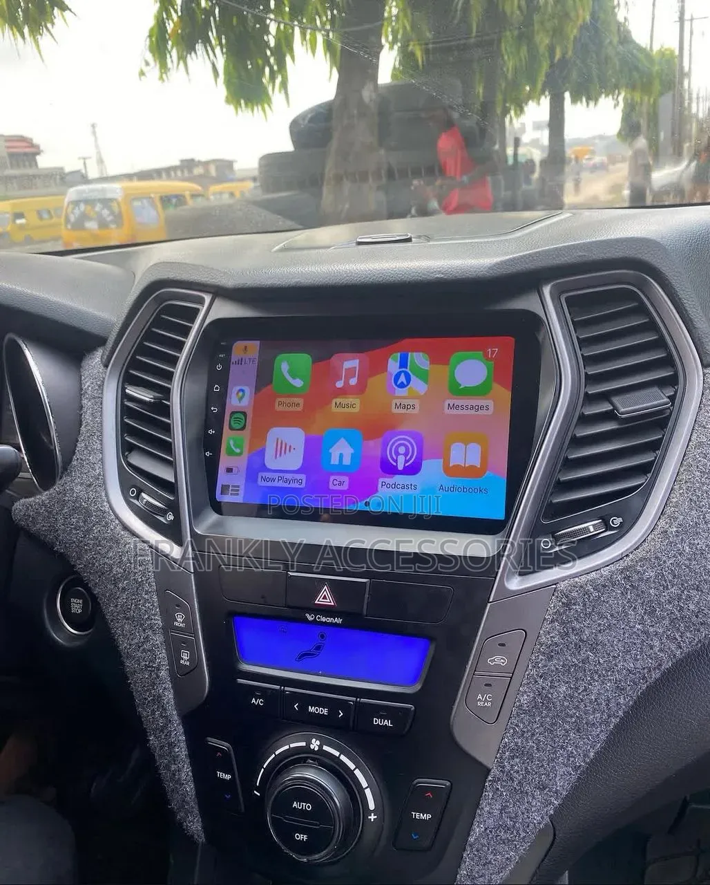 Hyundai Santafe 2012-2017/Ix45 Wireless Apple Carplay Screen