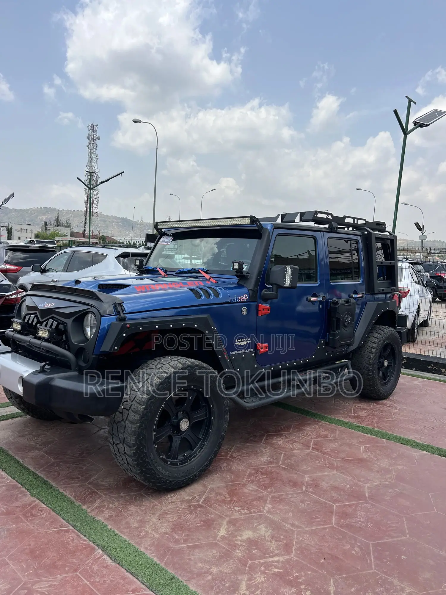 Jeep Wrangler 2012 Blue