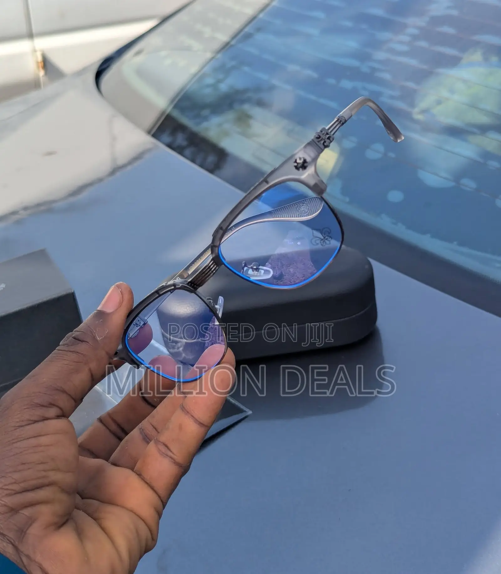 Stylish See Through Luxury Men's Classic Glasses
