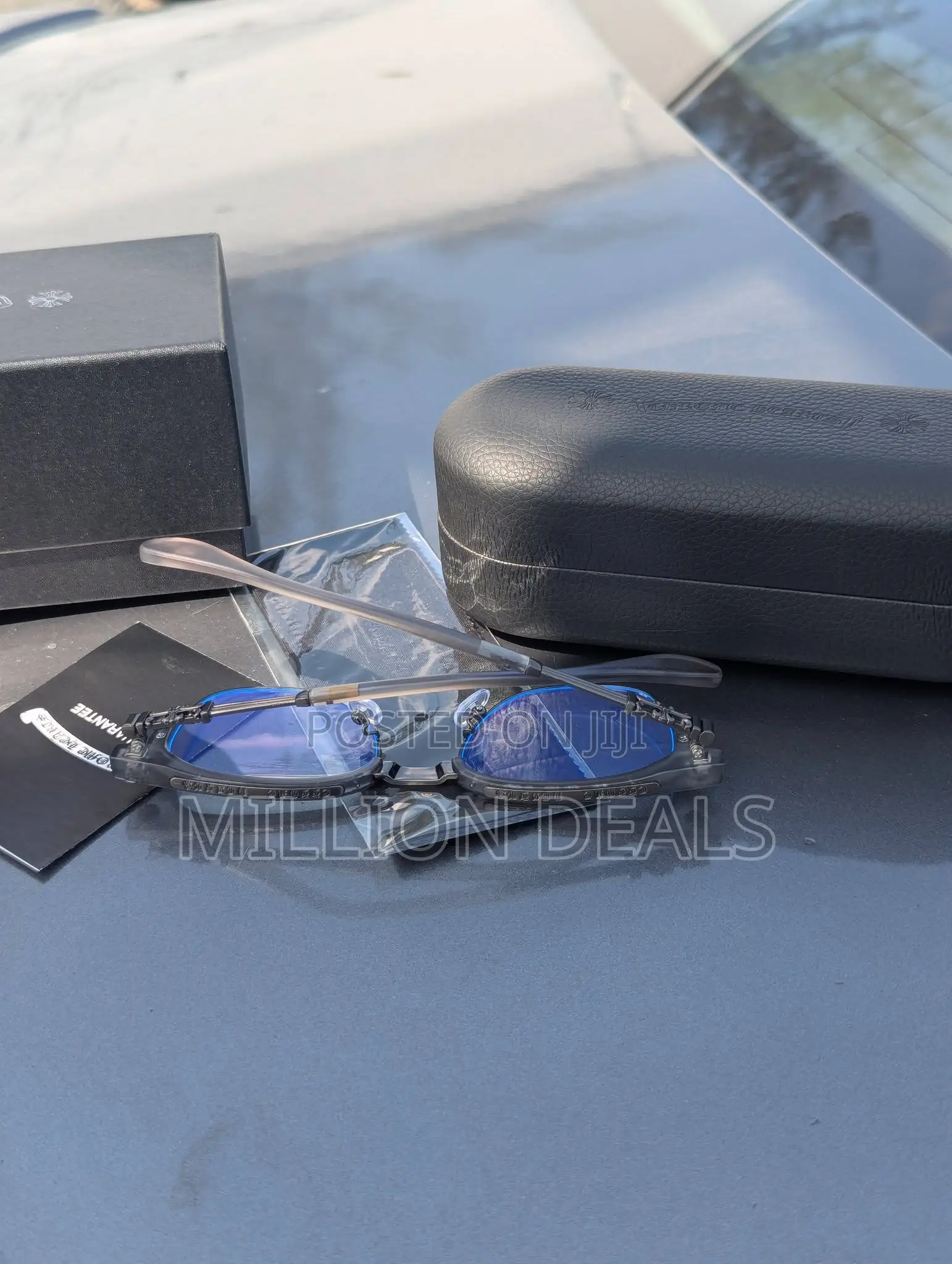 Stylish See Through Luxury Men's Classic Glasses
