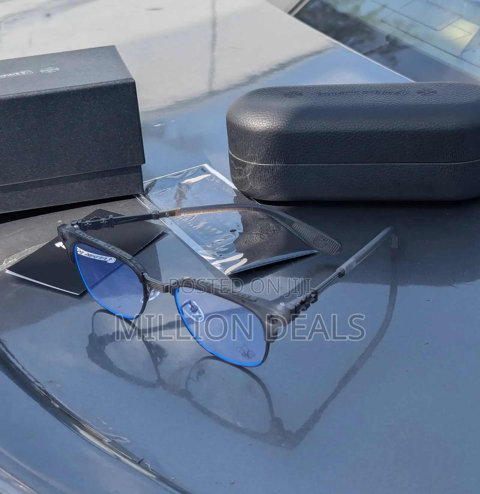 Stylish See Through Luxury Men's Classic Glasses