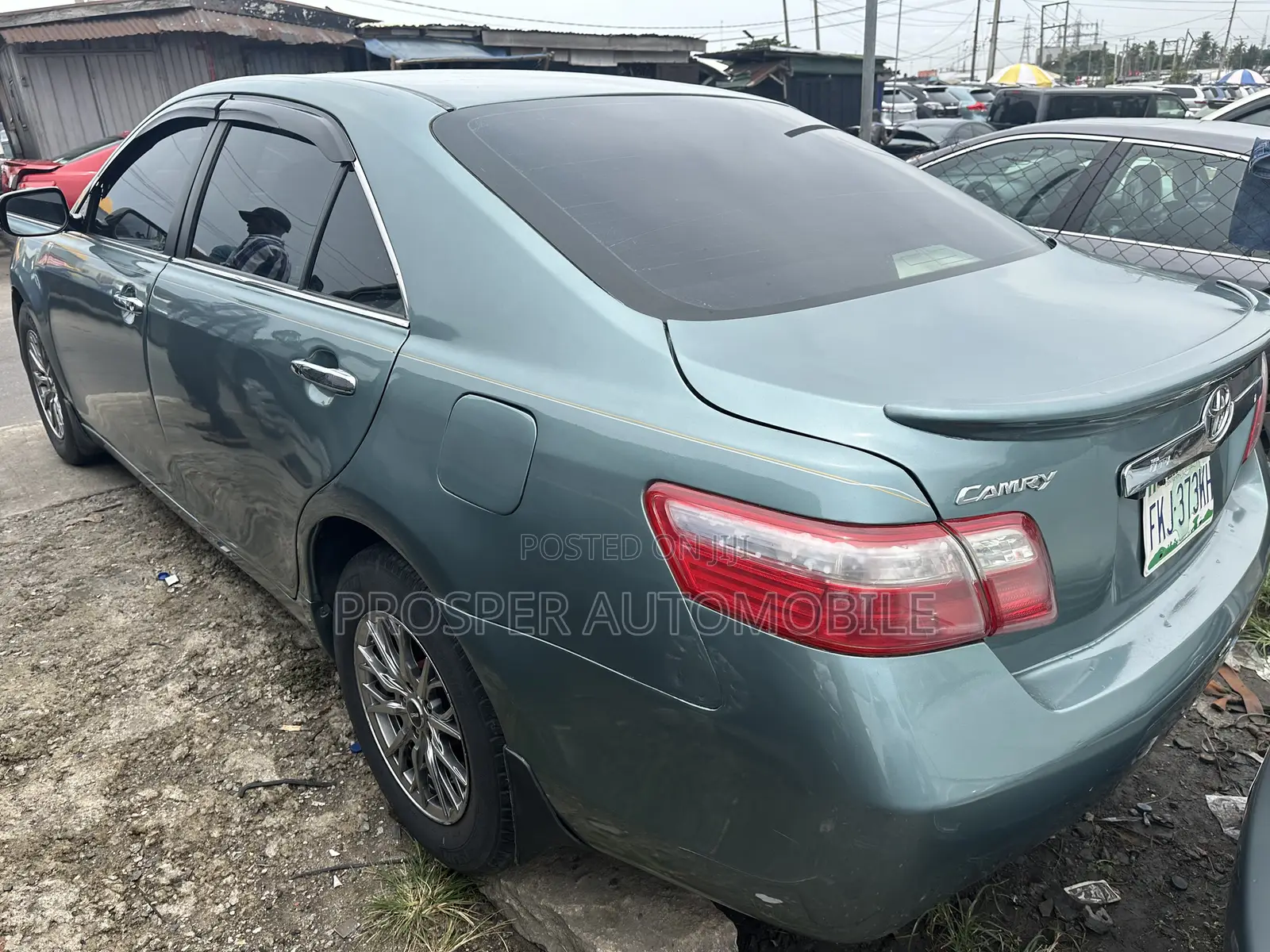 Toyota Camry 2.4 XLE 2008 Green