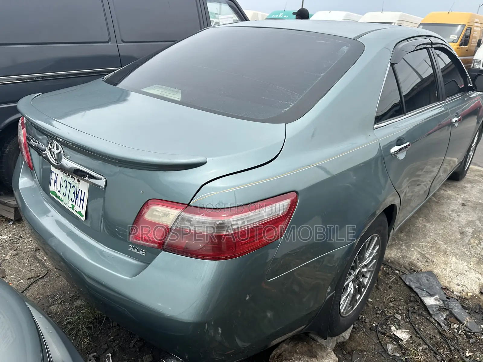 Toyota Camry 2.4 XLE 2008 Green