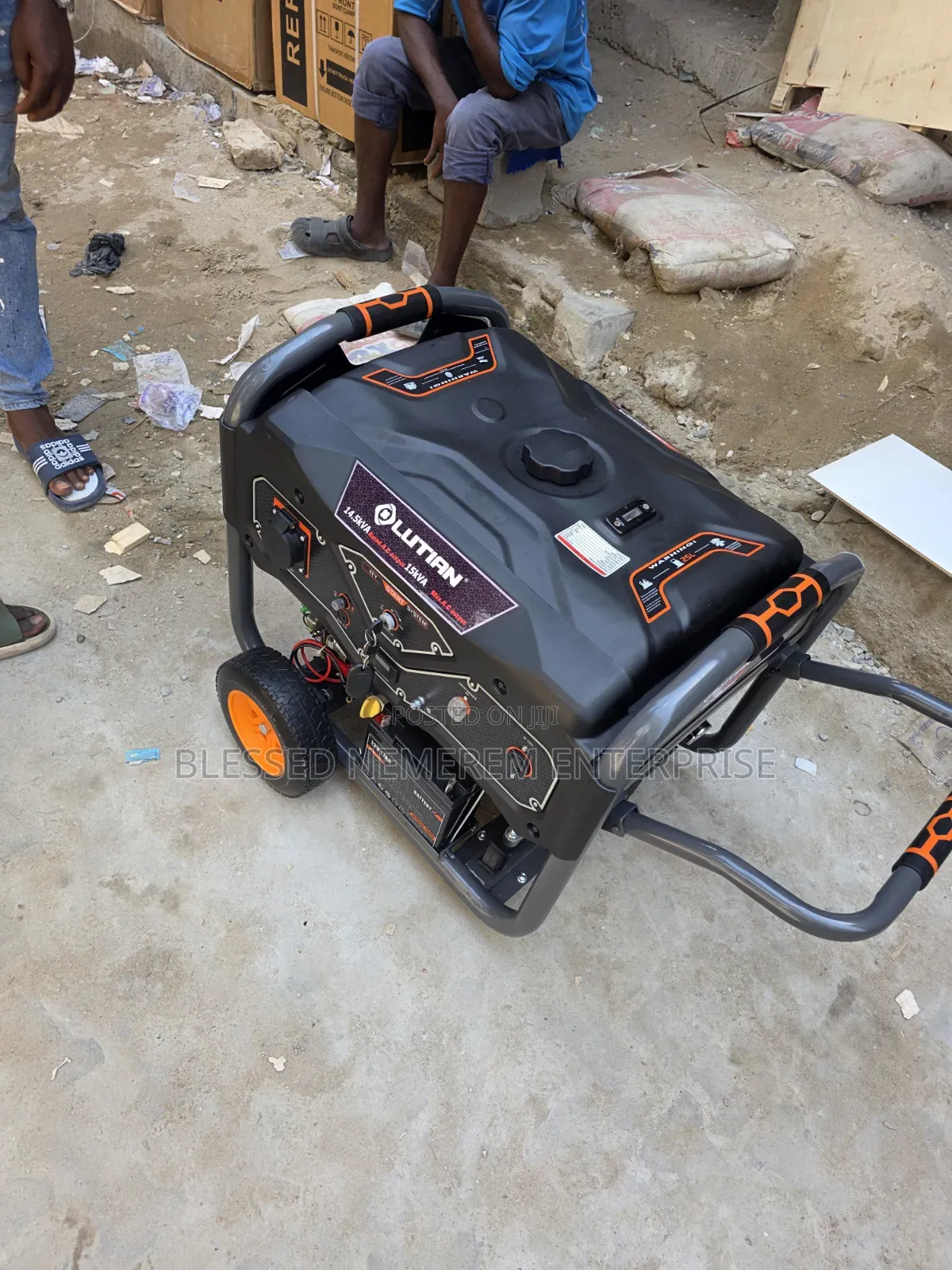Lutian Remote Control Petrol Generator 15kva 100%Copper Coil