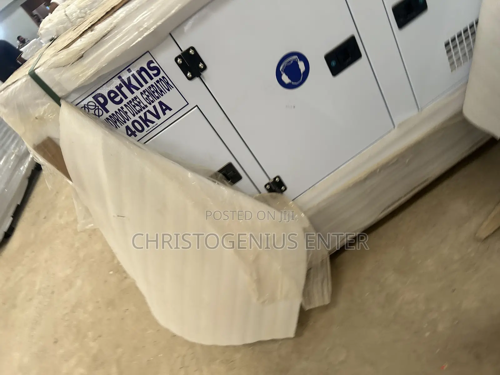 Set of Perkins Soundproof Generator 40kva