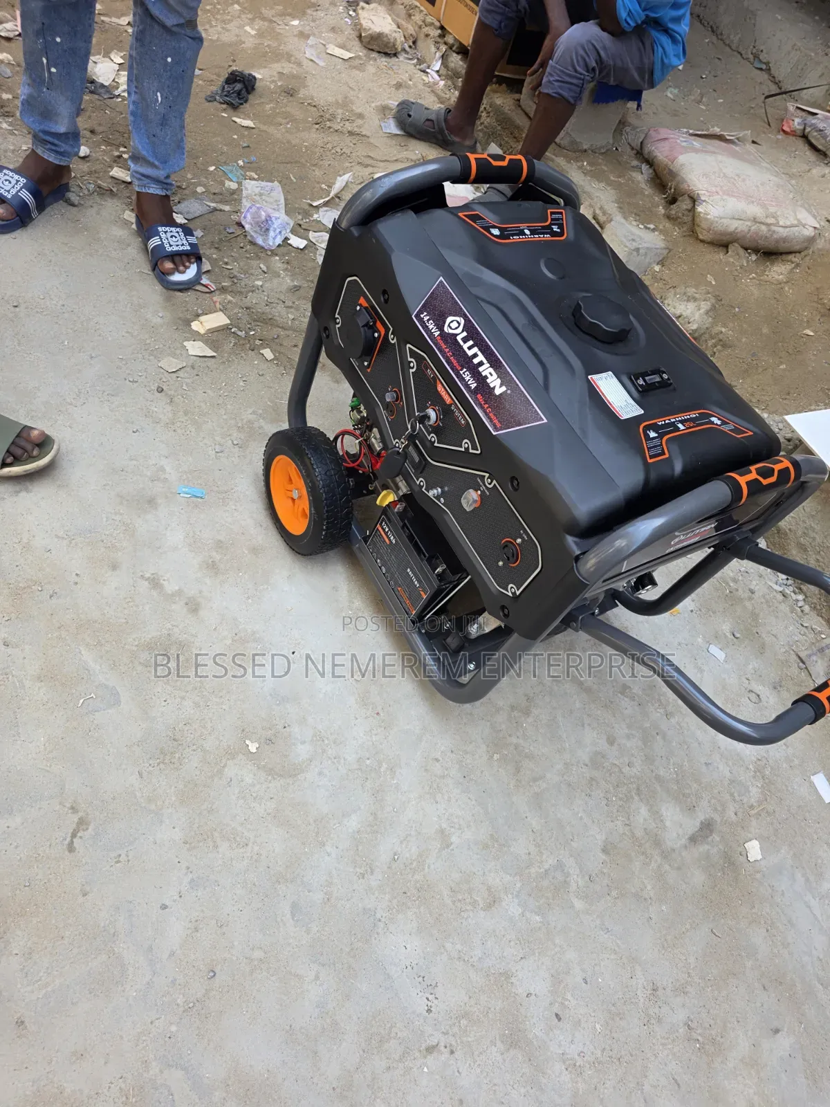 A Brand New Lutian Remote Control Petrol Generator 15kva 100%Copper
