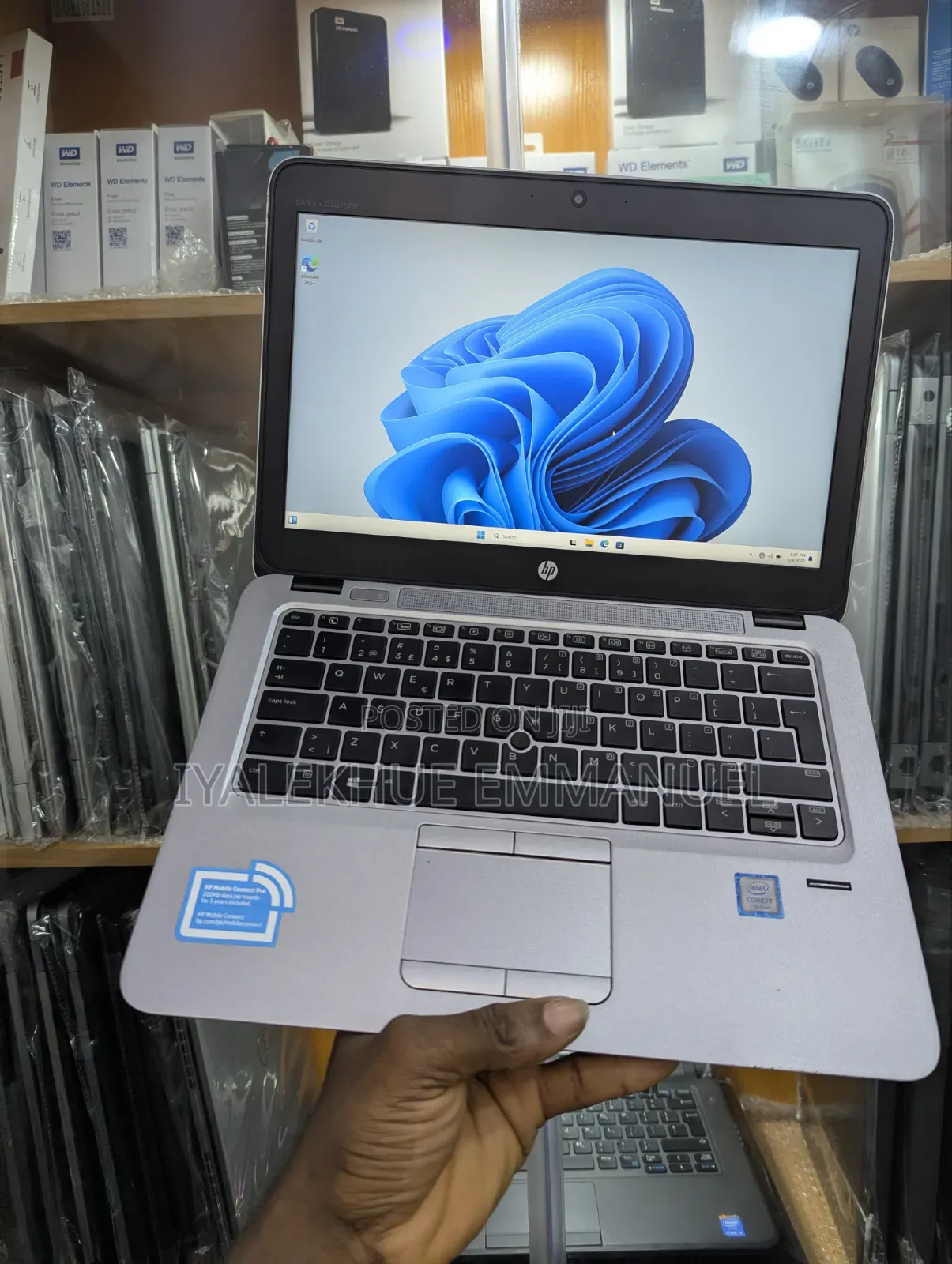 Laptop HP EliteBook 820 G4 8GB Intel Core i7 SSD 256GB