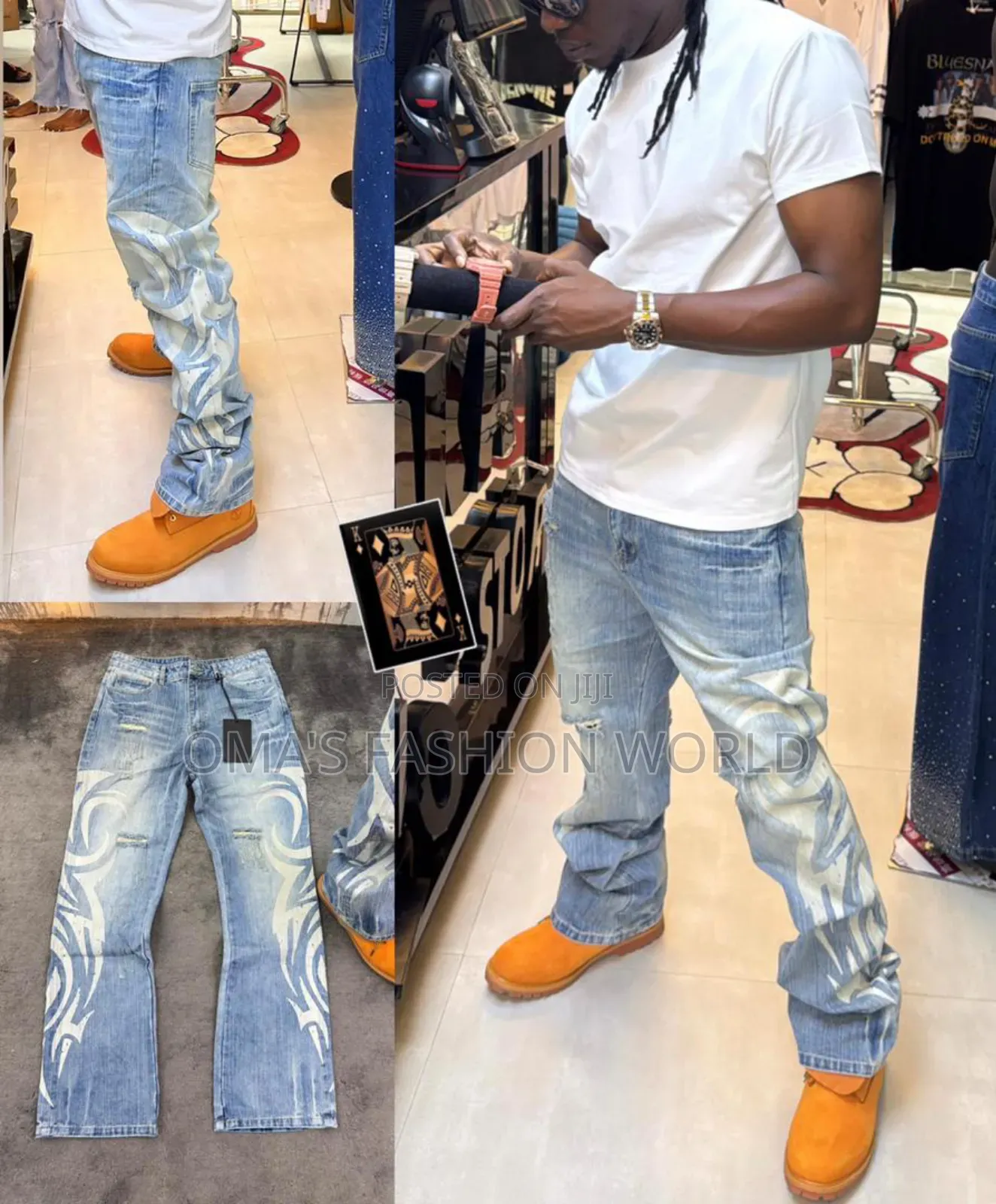 Baggy Jeans Only 
If It’S Not Baggy, I Don’T Want It!
.