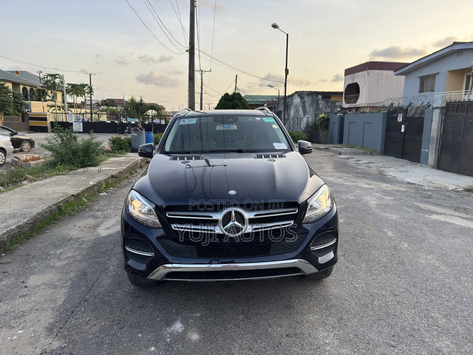 Mercedes-Benz GLE-Class 2017 Blue