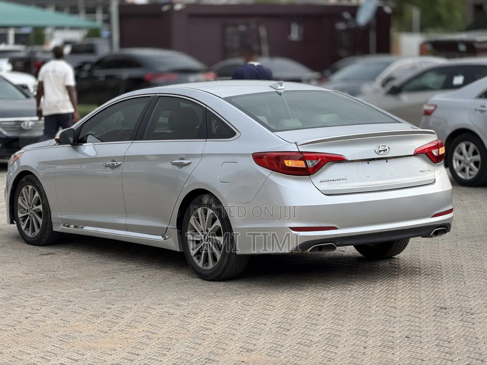 Hyundai Sonata Sport 4dr Sedan (2.4L 4cyl 6A) 2015 Silver