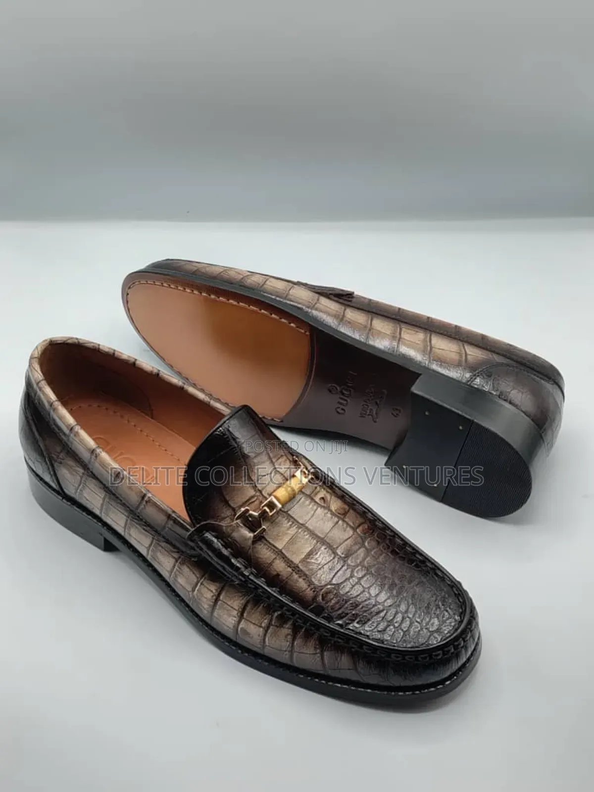 Italian Gucci and Ferragamo Loafers Available