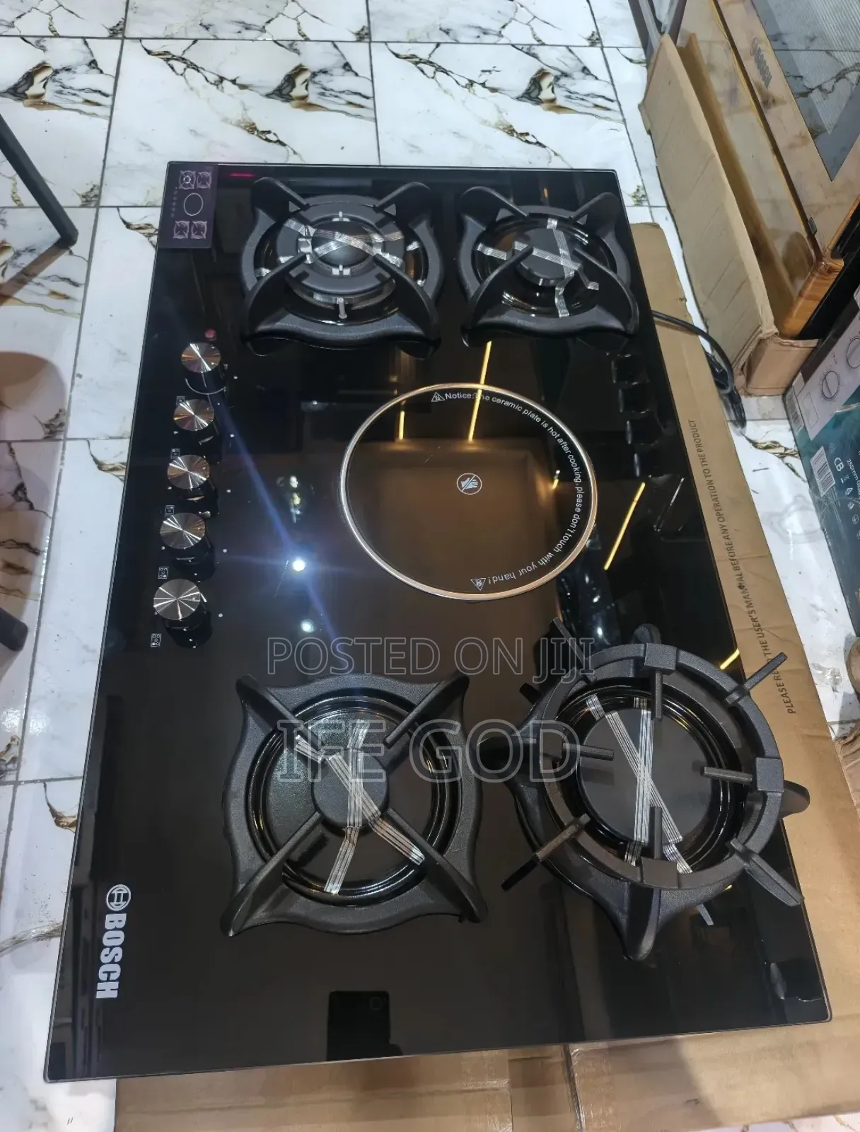 Quality Bosch Inbuilt Cabinet 90cm 4+1 Gas Electric Cooker Hob Etc.