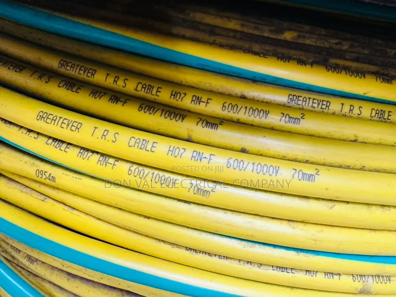 70mm 1core Earth Flexible Cable Green/Yellow