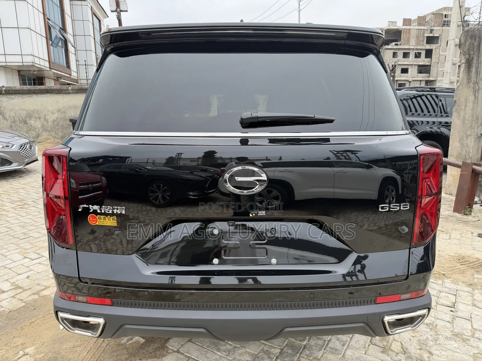 New GAC GS8 2025 Black