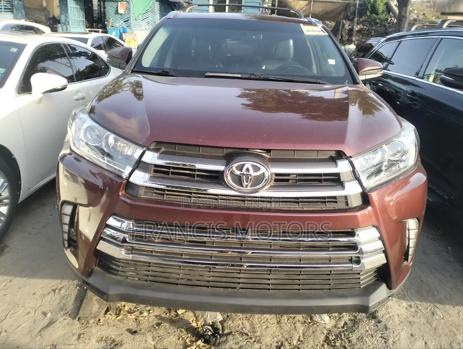Toyota Highlander XLE 4dr SUV AWD (3.5L 6cyl 6A) 2015 Burgundy