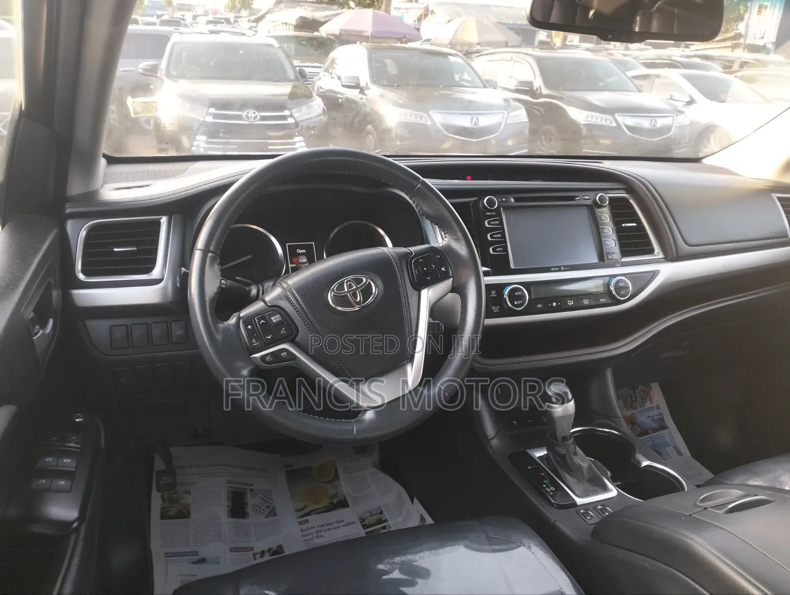 Toyota Highlander XLE 4dr SUV AWD (3.5L 6cyl 6A) 2015 Burgundy
