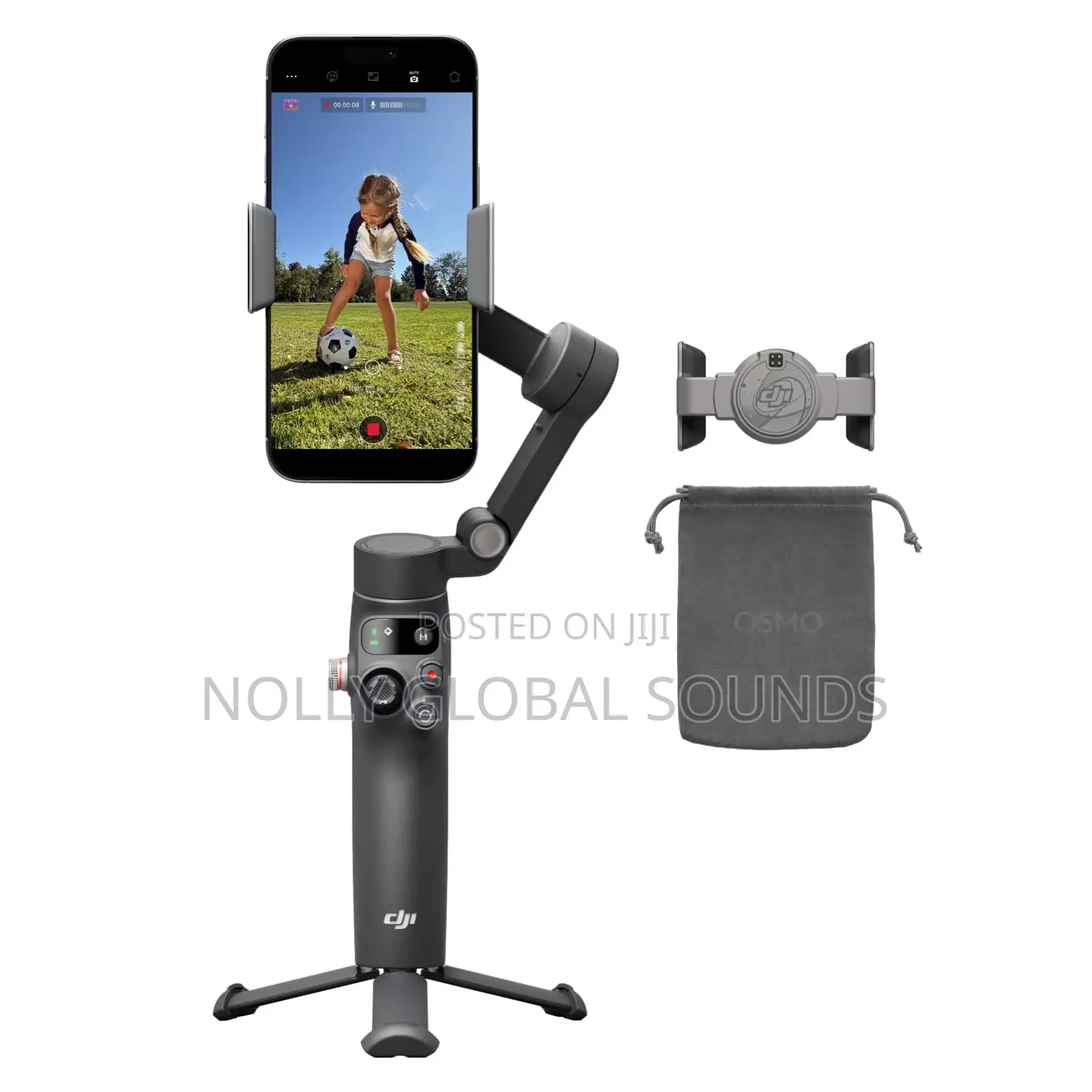 Dji Osmo Mobile 8, Gimbal Stabilizer For Phone, Ai Native Tracking