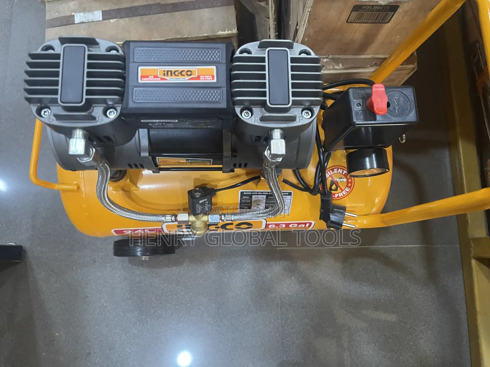 24litres Ingco Oilless Original Air Compressor Machine