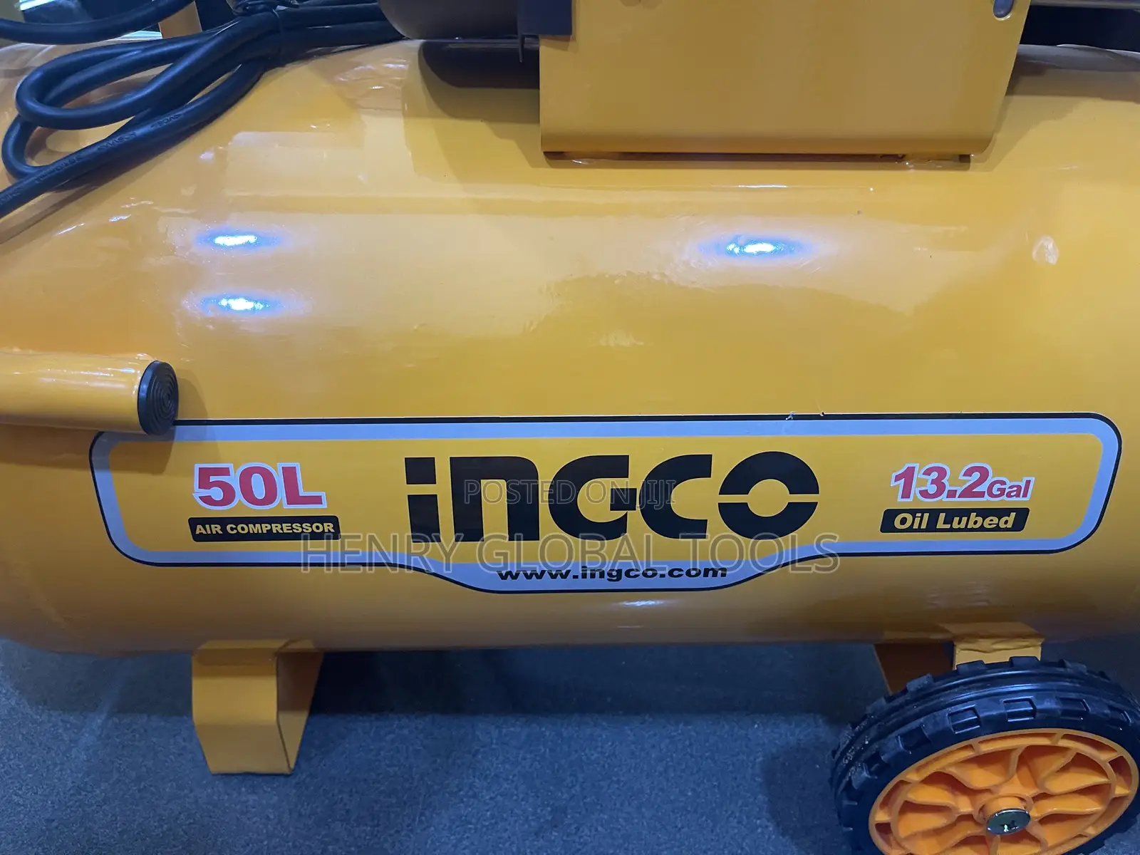 50litres Ingco Heavy Duty Air Compressor Machine