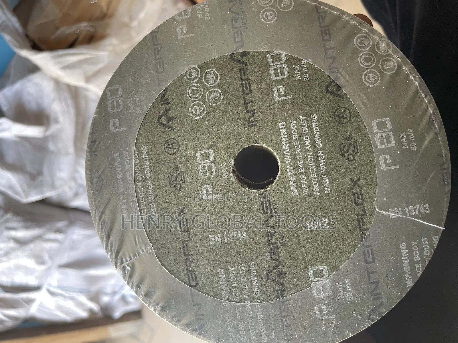 P80 180mm Wood Sand Paper for Machine