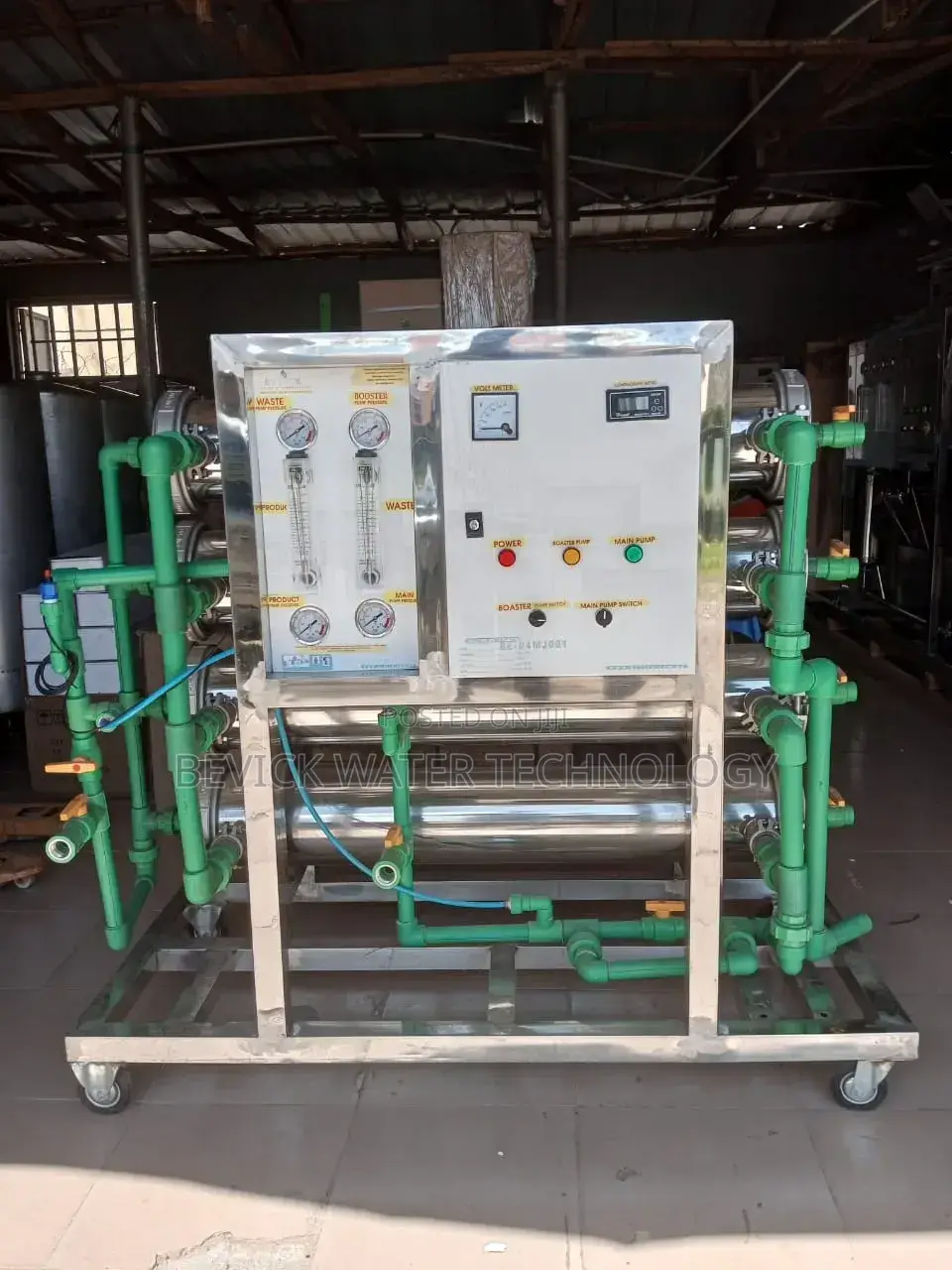 1–5 Ton Reverse Osmosis System for Pure Water Production